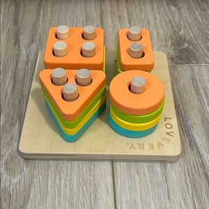 Lovevery Sort & Stack Peg Puzzle